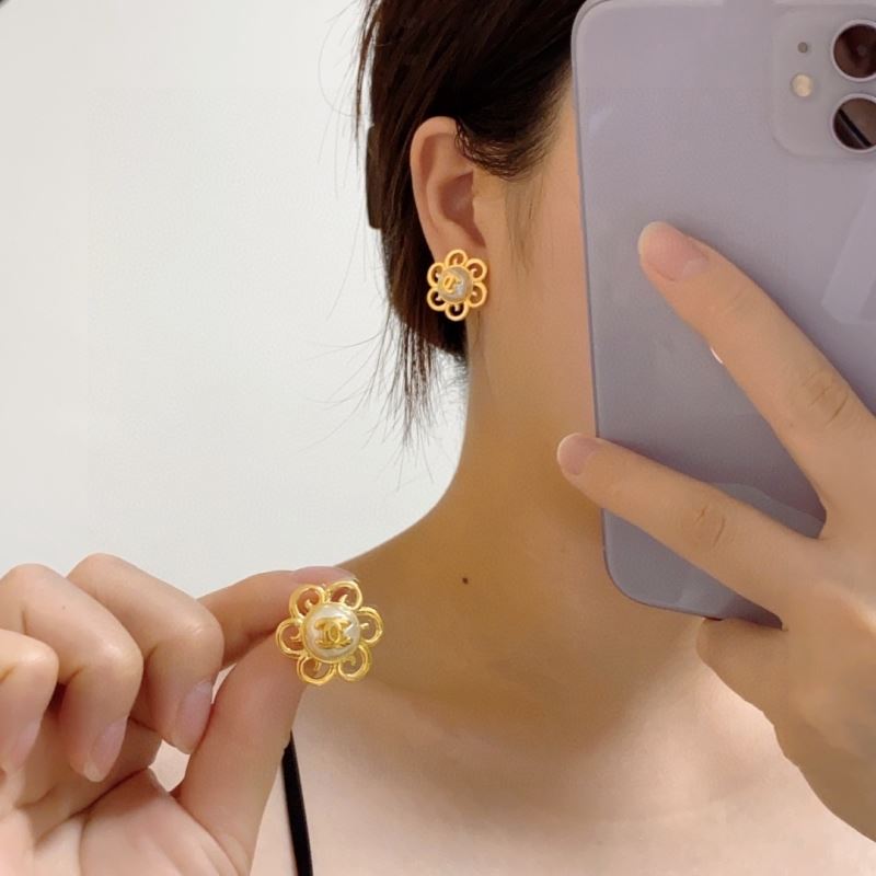Ch*el earrings